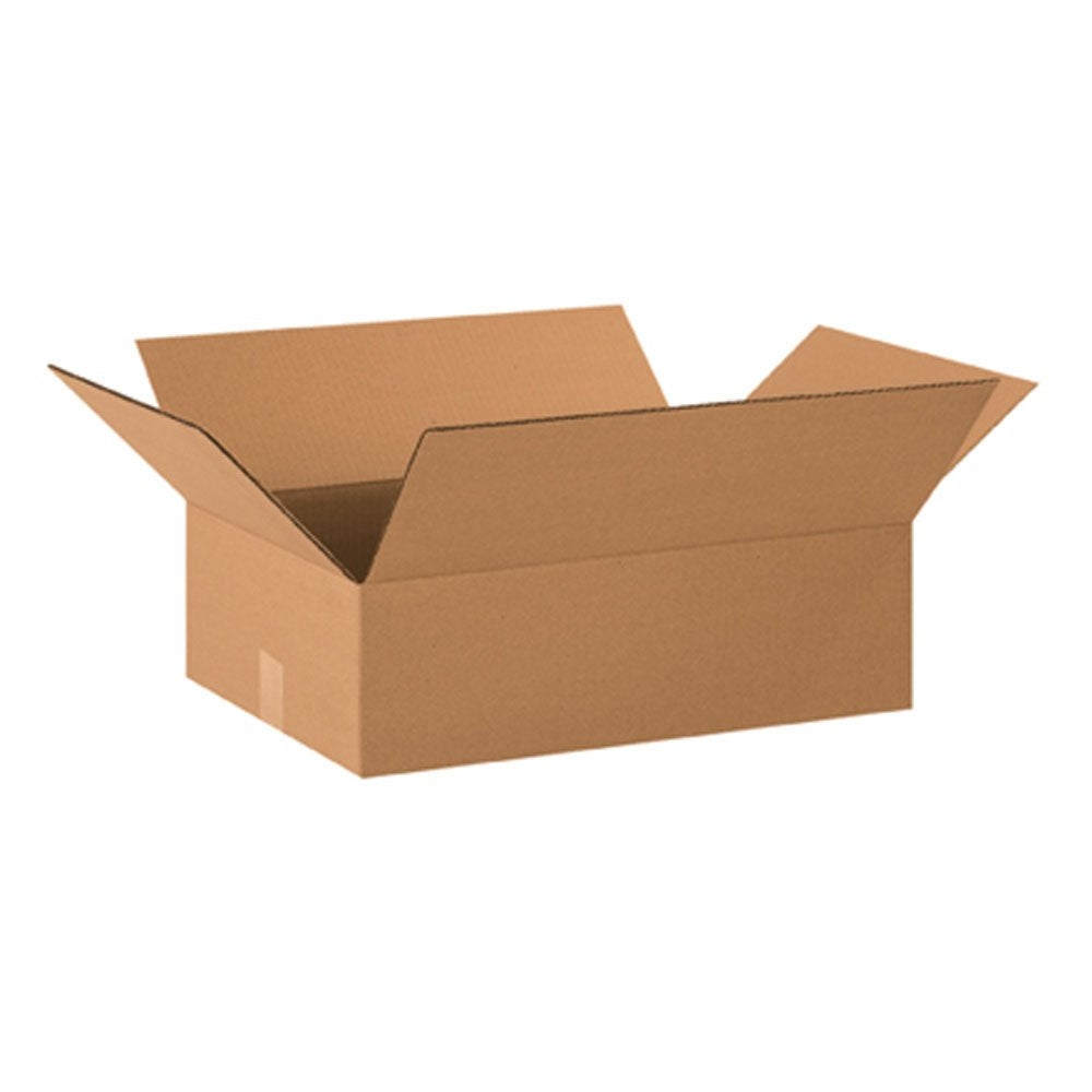 Aviditi Shipping Boxes Flat 20'L X 14'W X 6'H, 25-Pack | Corrugated Cardboard Box For Packing, Moving And Storage