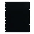 Rediform Blueline Miraclebind Notebook Accessory, Indexes, Black Poly (Afa9050T)