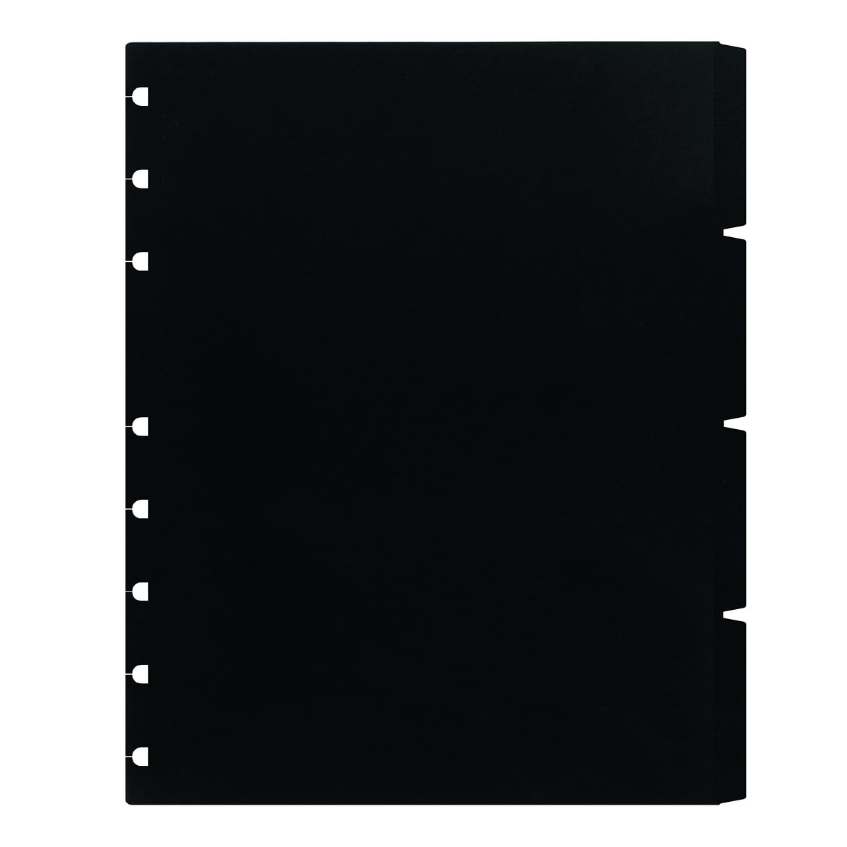 Rediform Blueline Miraclebind Notebook Accessory, Indexes, Black Poly (Afa9050T)