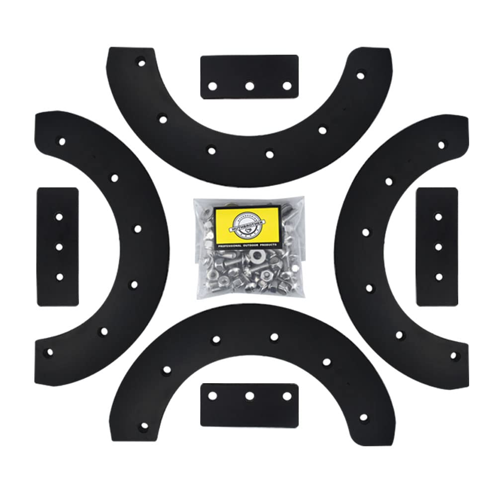 302565Ma 327072Ma Snow Thrower Paddle & Hardware - By Huthbrother, Compatible With Craftsman Murray 57121Ma 1687312Sm, For Craft