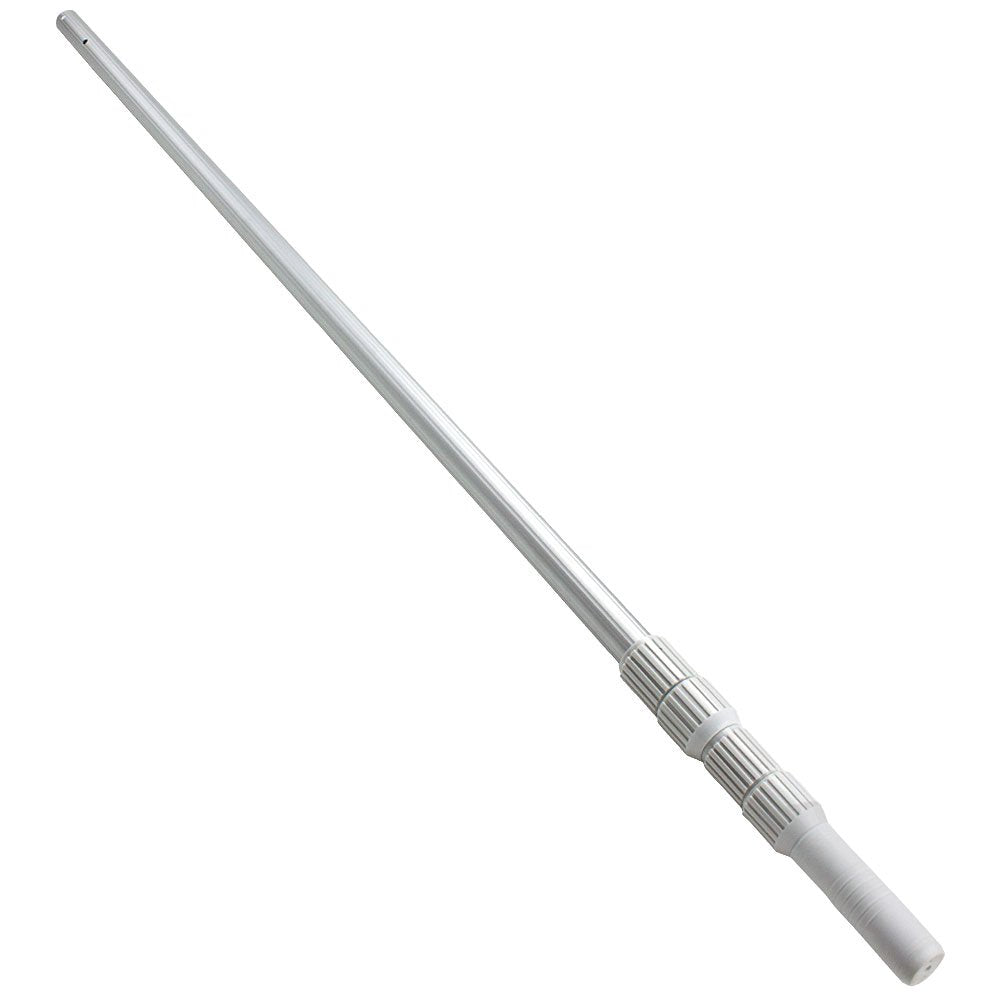 Splashtech 1.25' Smooth Telescopic Pool Pole, Extending From 4 To 12 Feet - Universal Pool Poles For Cleaning Made Of Durable,