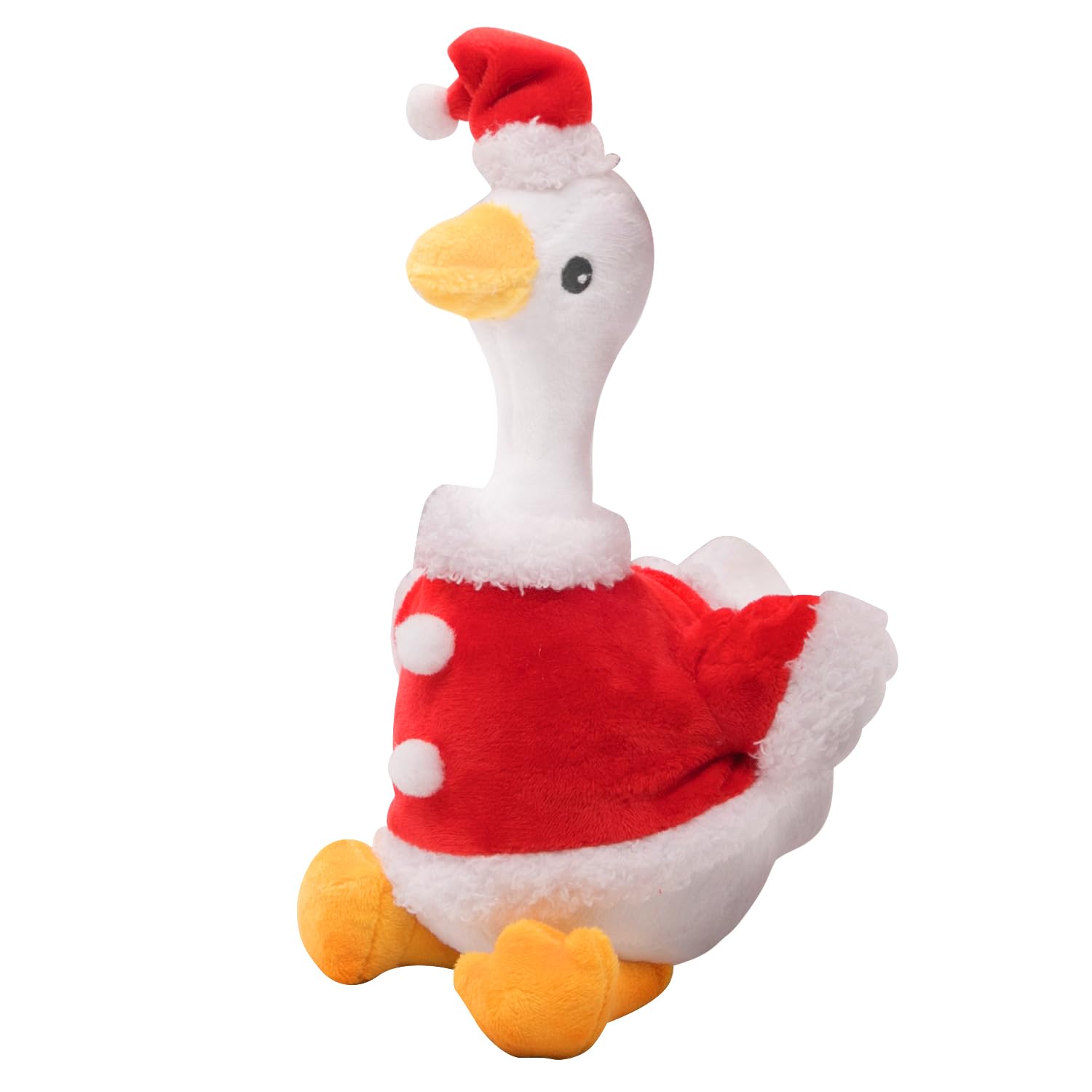 Bacmaze Goose Stuffed Animal Plush Pillow Big Duck Plushies Doll Cute Toy Goose Plush Xmas Gifts