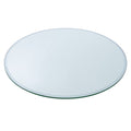 30 Round Tempered glass Table Top 14 Thick Flat Polished Edge