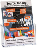 Sourceone.Org Source One Premium Counter Top Full Size, 8.5 X 11 Inches Wide Acrylic Brochure Holder