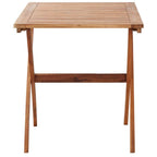Patio Table 43.3"x26.4"x29.1" Solid Acacia Wood