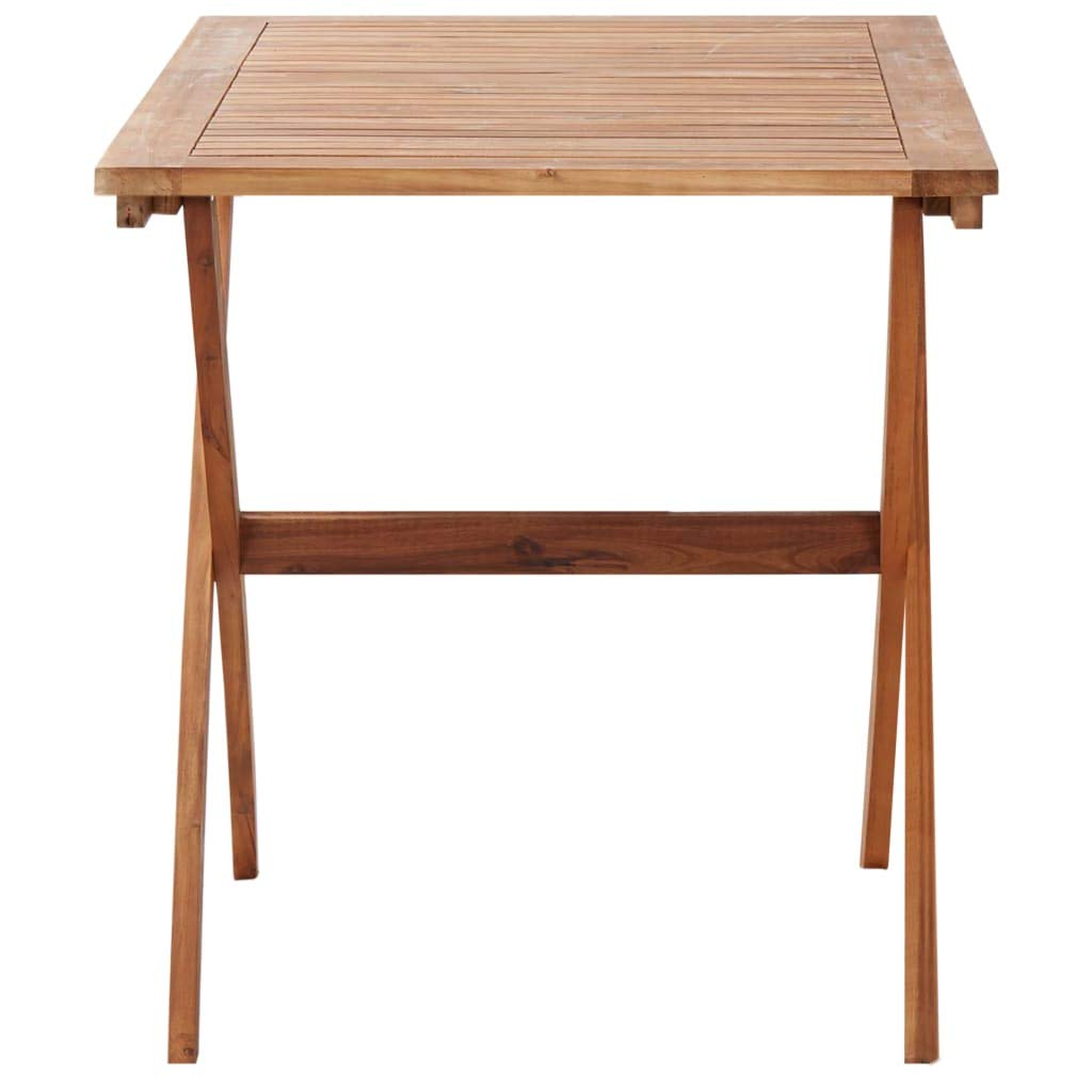 Patio Table 43.3"x26.4"x29.1" Solid Acacia Wood