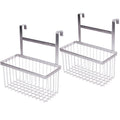LUANT Over The Bathroom Shower Door Caddy Hanging Storage Organizer Baskets, Bathroom Over the Door Shower Caddy for Shampoo, Co