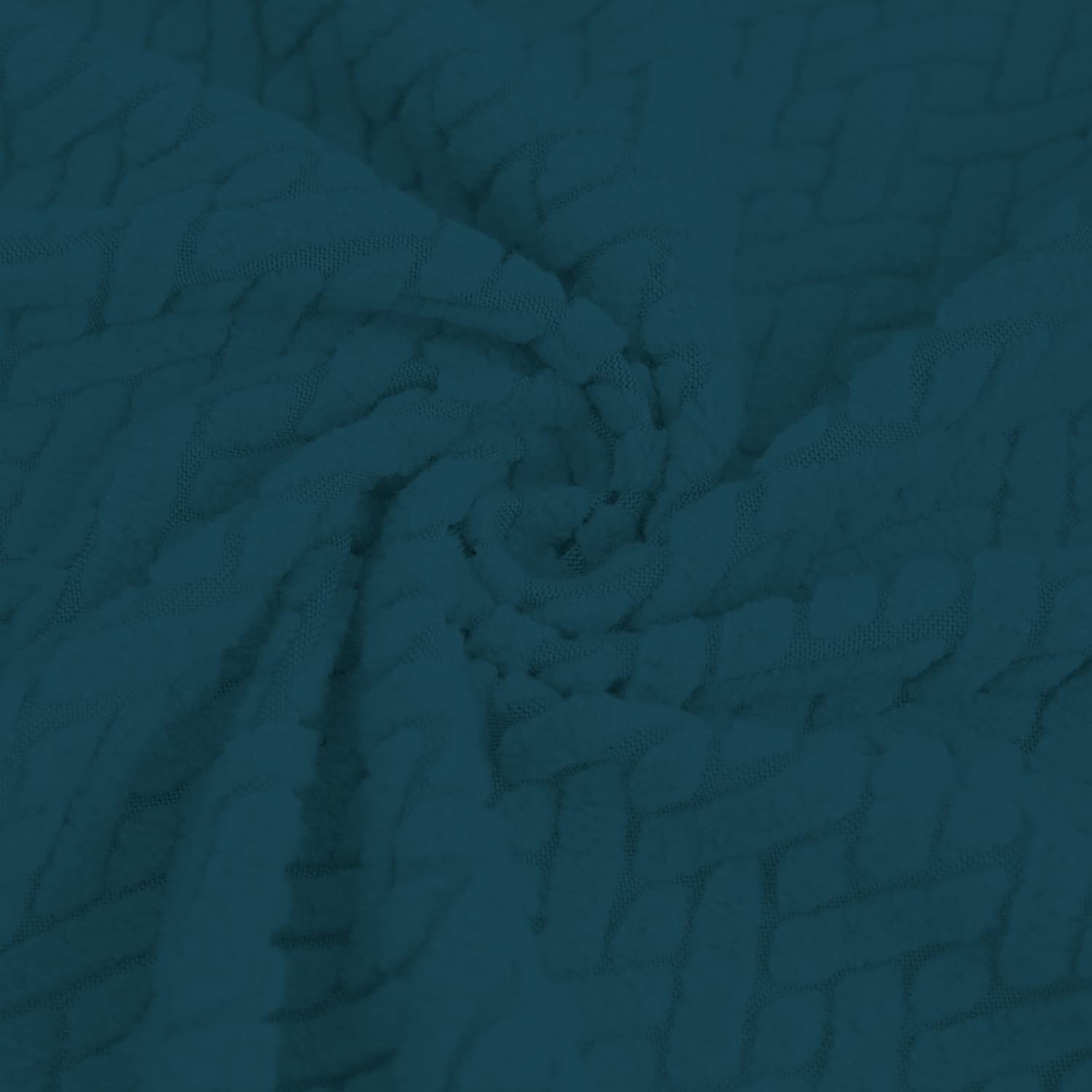 Easy-Going Stretch Jacquard Chair Couch Cover, 1-Piece Soft Sofa Cover, Sofa Slipcover With Anti-Slip Foams, Washable Furniture Protector For Kids, Pets (Chair, Deep Teal)