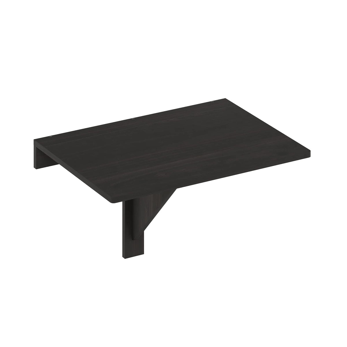 Furinno Hermite Wall Mounting Folding Table, Espresso