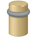 Deltana Ufb5000U4 Round Universal Floor Bumper 2'; Satin Brass Finish