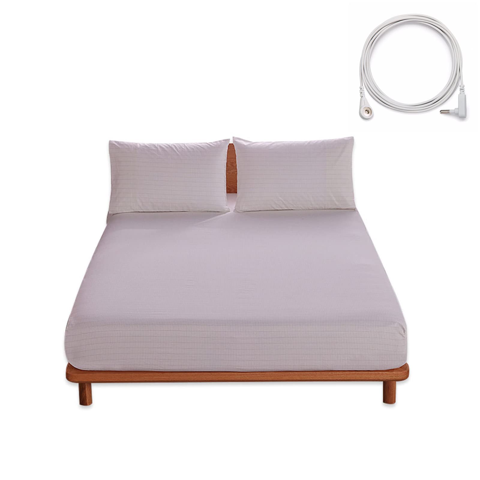 Grounding Sheets For Earthing King Size Grounding Fitted Bed Sheets With 15 Ft Grounidng Cord
