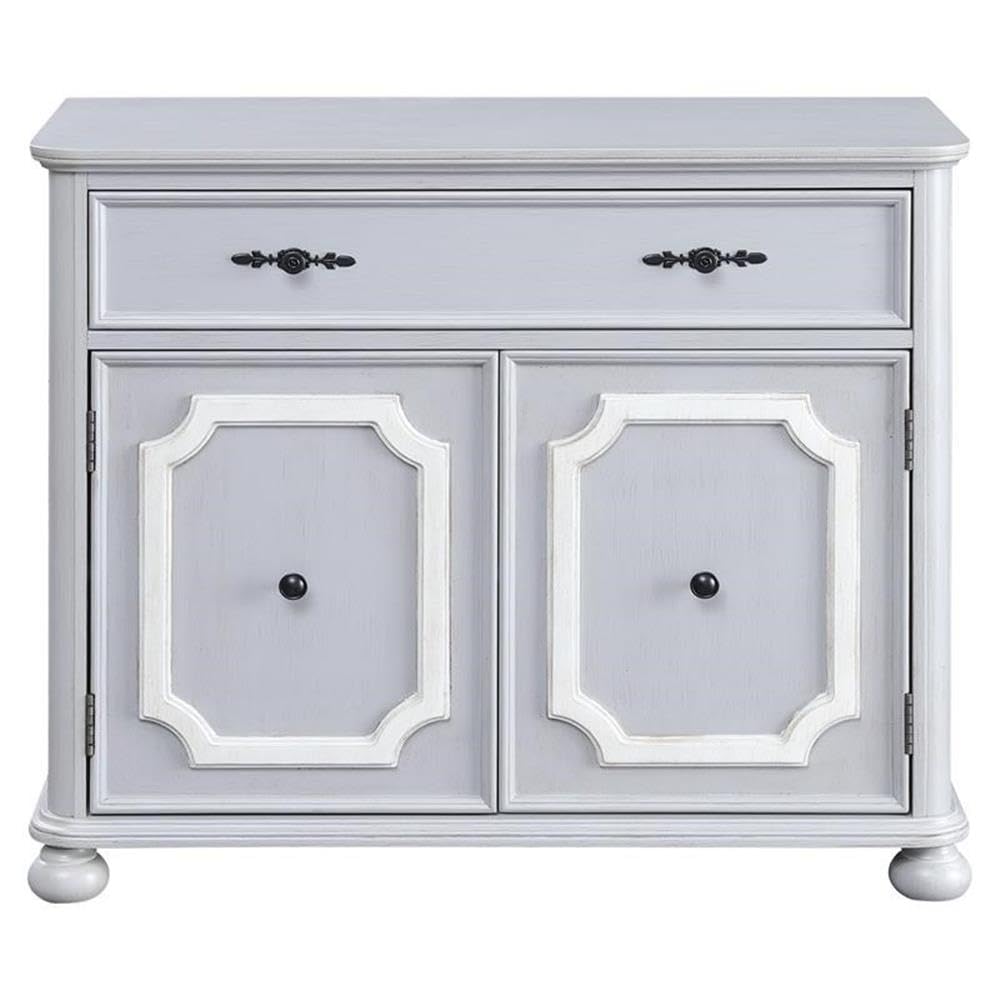 Acme Enyin Wooden Rectangular Storage Cabinet - Thumbnail 2