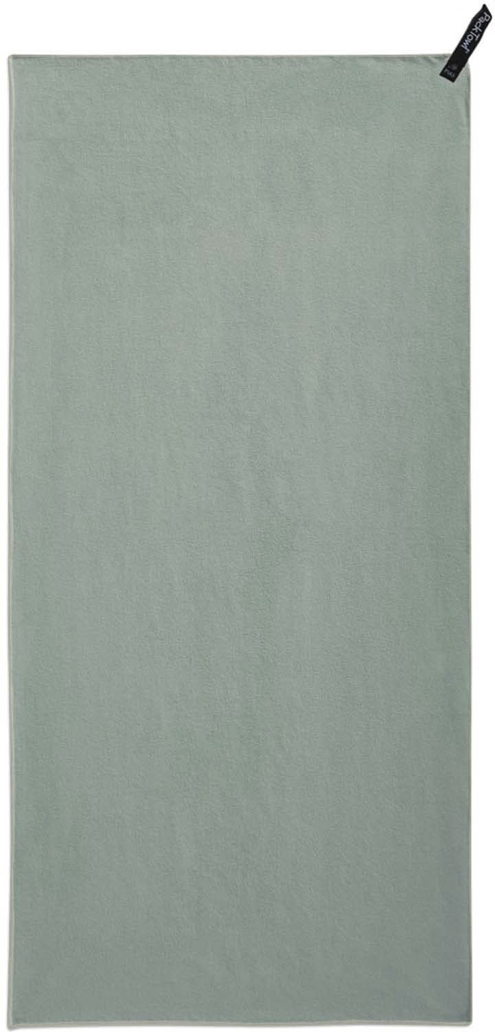 PackTowl Personal Ultralight Microfiber Camping and Travel Towel, Sage, Hand