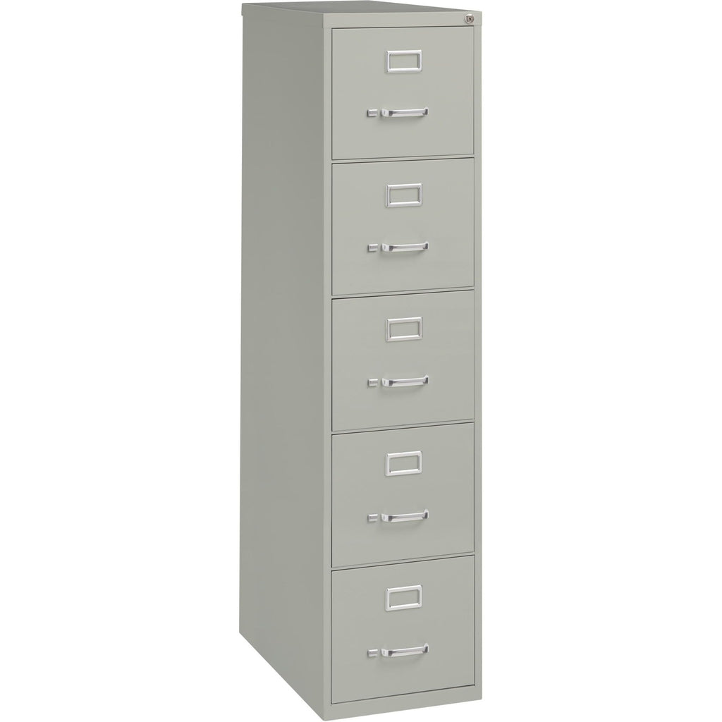 Lorell Llr48499 Commercial Grade Vertical File Cabinet, Light Gray