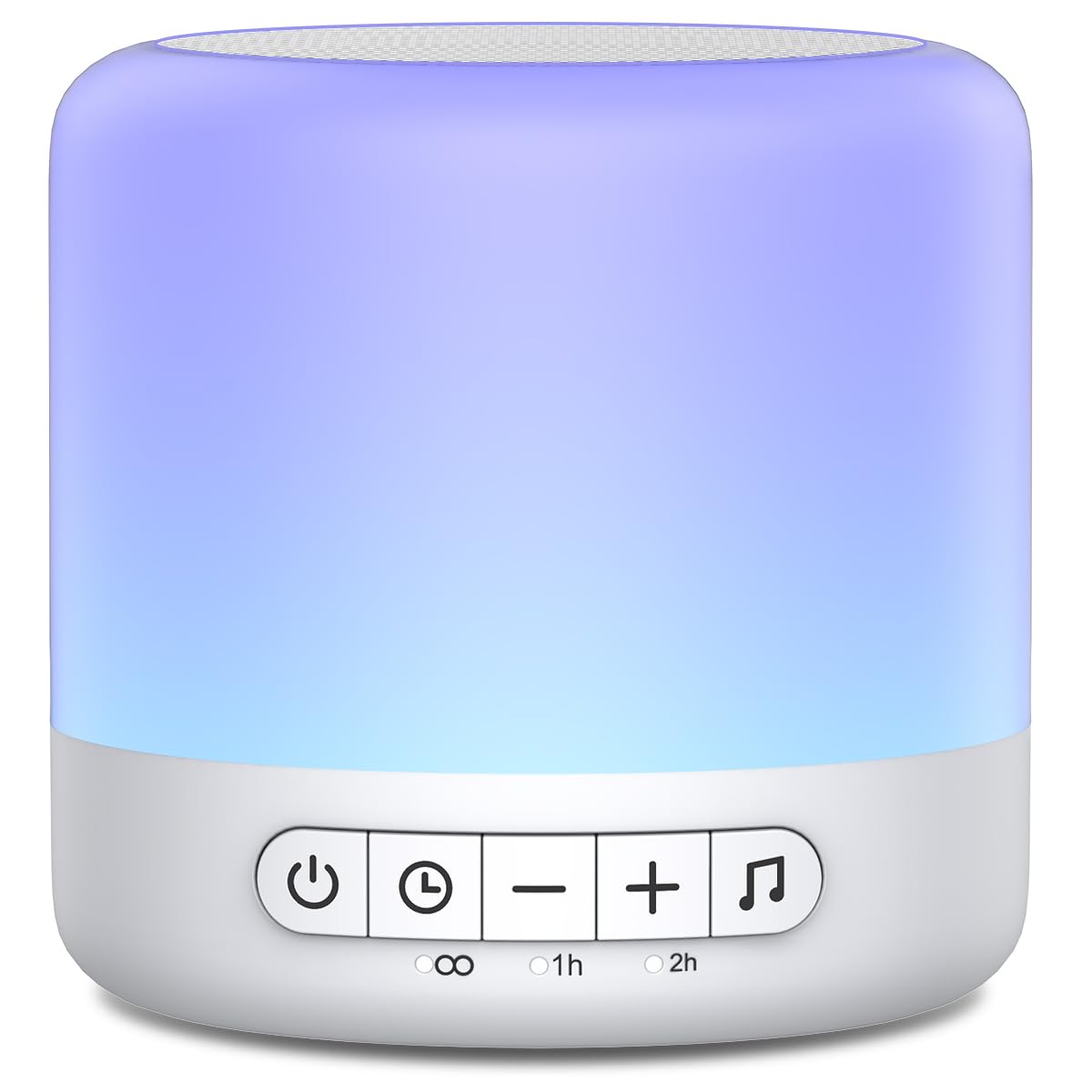 Easysleep White Noise Sound Machine with 30 Soothing Sounds 12 Night Light 32 Volume 3 Timers Portable Sleep Sound Machine for O