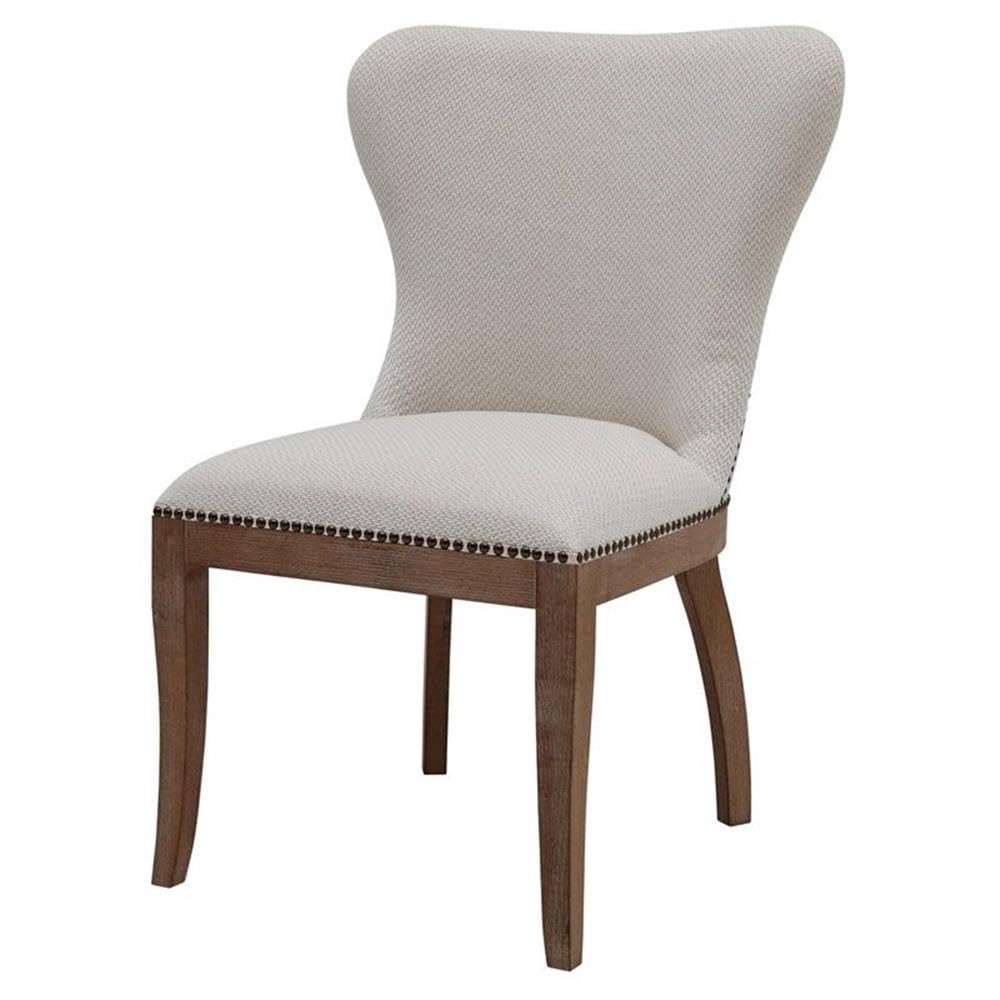 Npd Furniture And More Dorsey Fabric, (Set Of 2) Dining Chair, Beige