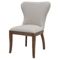 Npd Furniture And More Dorsey Fabric, (Set Of 2) Dining Chair, Beige