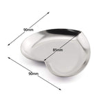 Jcbiz 1 Piece Gold Luxurious Metal Storage Tray Heart Shaped Jewelry Display Tray Home Decoration Serving Plate Craft For Table