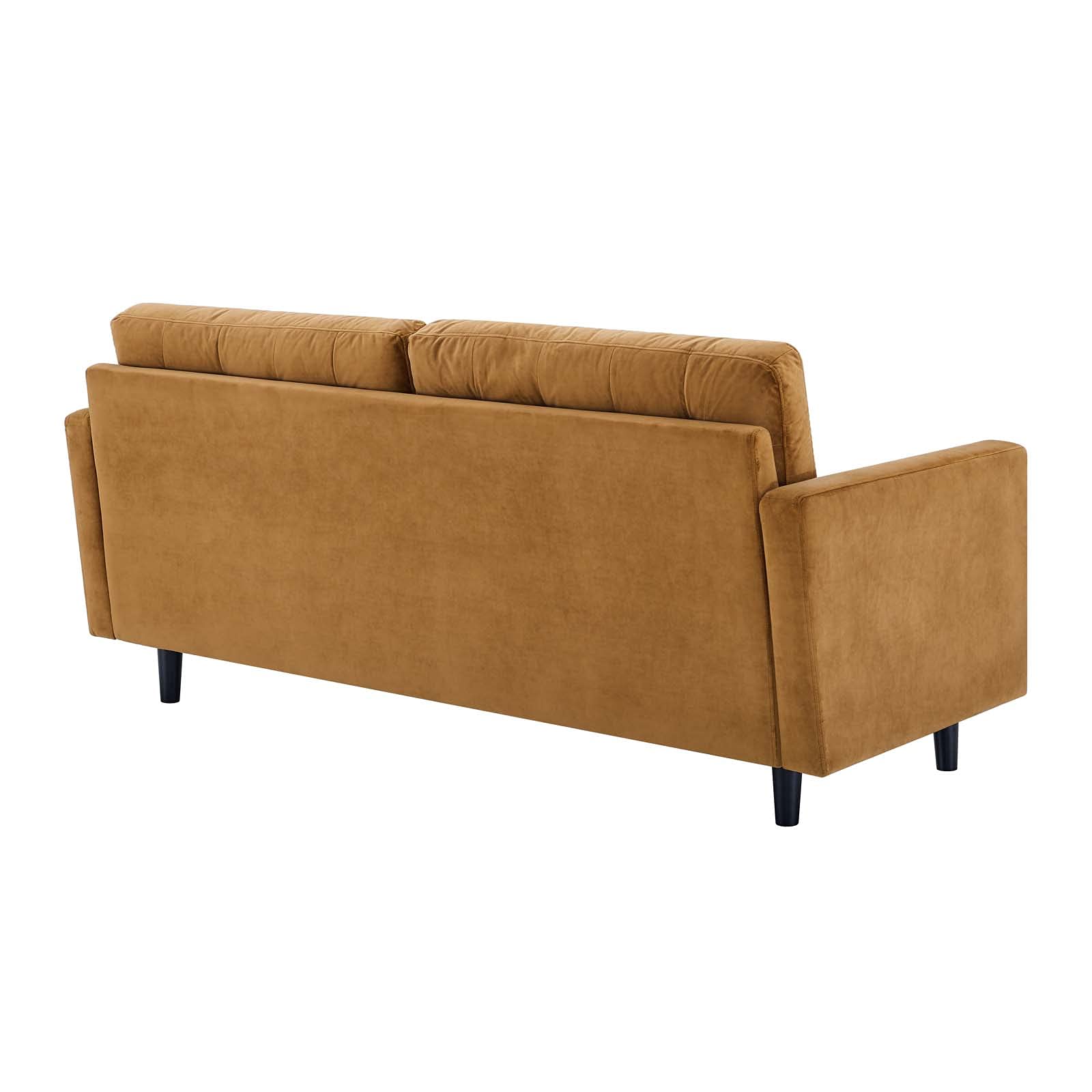 Modway Exalt Sofas, Cognac