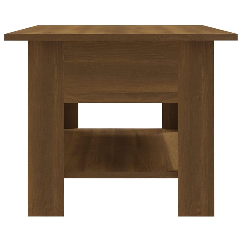 imasay Coffee Table Brown Oak 40.2&quot;x21.7&quot;x16.5&quot; Engineered Wood