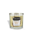 Tuscany Candle Vanilla Bean Long-Lasting Scented Jar Candle, 14 oz