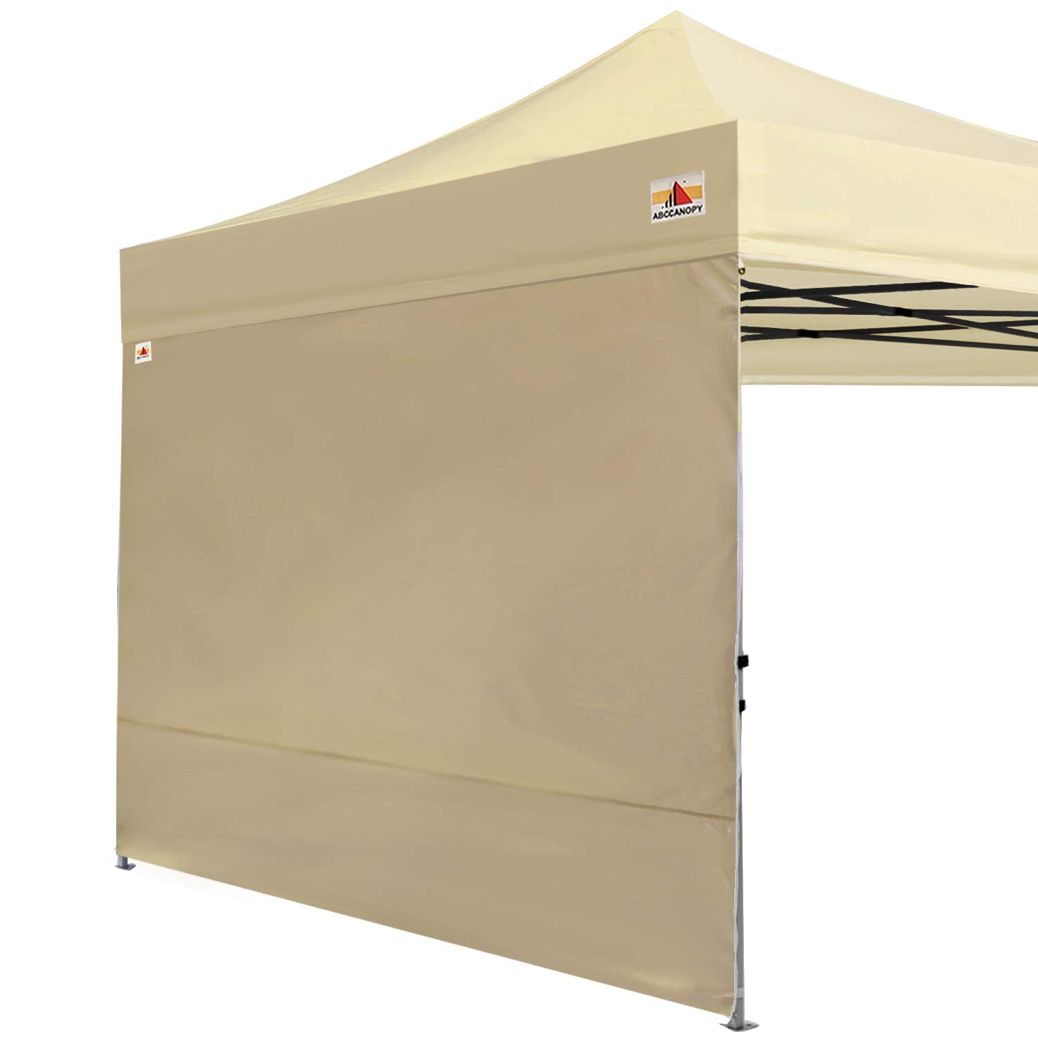 Abccanopy Instant Canopy Sunwall 10X10 Ft, 1 Pack Sidewall Only, Beige