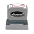 Shachihata Inc Posted-Inch Ink Stamp, 1/2 X 1-5/8 Inches, Red Ink (Xst1211)