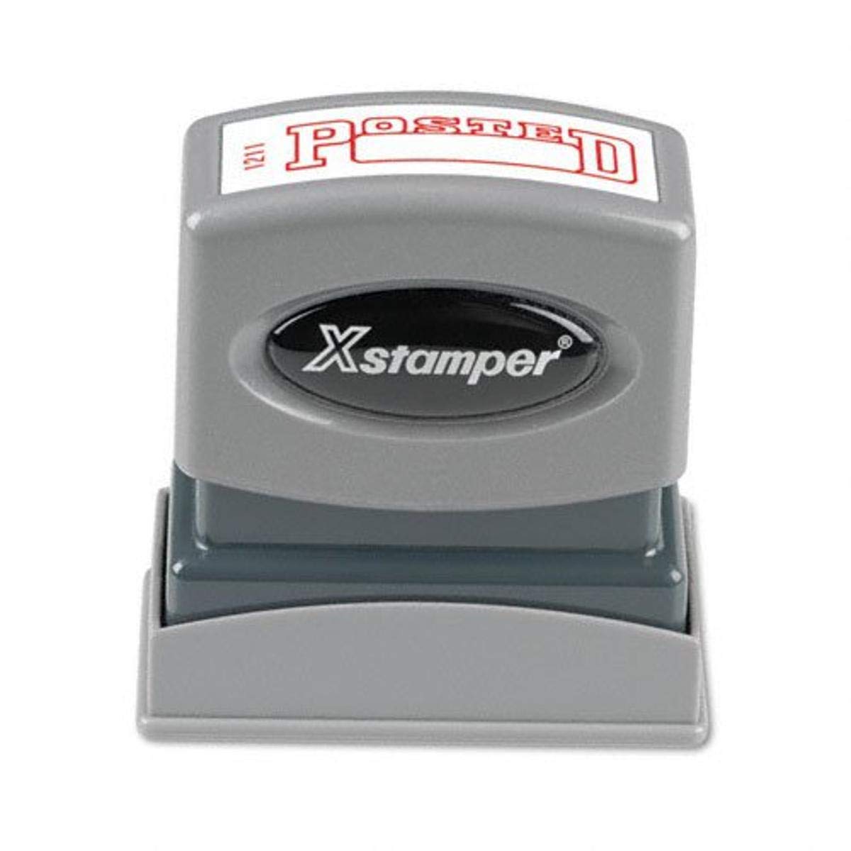 Shachihata Inc Posted-Inch Ink Stamp, 1/2 X 1-5/8 Inches, Red Ink (Xst1211)