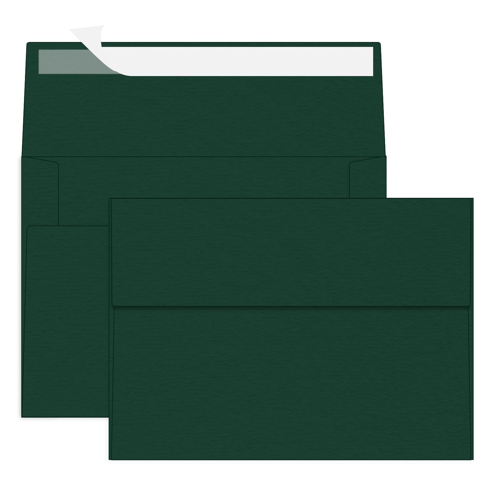 Rinrda 4X6 Green Envelopes For Invitation,Green A6 Envelope 4.75 X 6.5 Inch, 4X6 Envelopes For A6 Cards,Self Seal Envelopes For