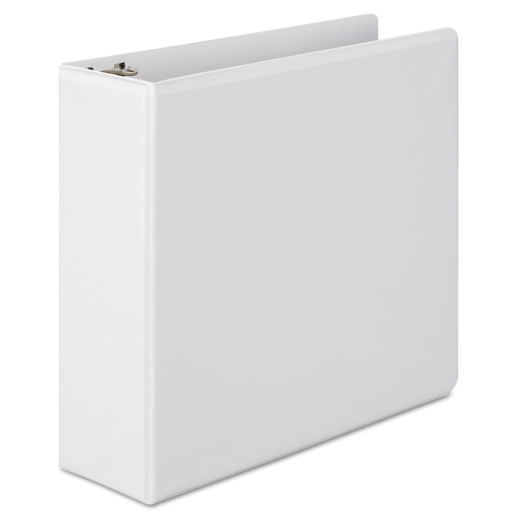 Wilson Jones 3 Inch 3 Ring Binder, Basic Round Ring View Binder, White (W362-49W)