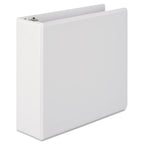 Wilson Jones 3 Inch 3 Ring Binder, Basic Round Ring View Binder, White (W362-49W)