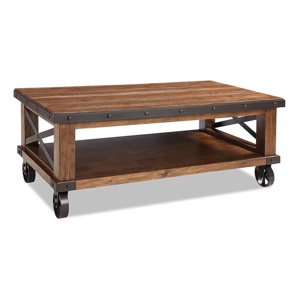 Intercon Taos 50" Wide, Canyon Brown, with Casters Coffee Tables