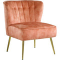 Acme Sambell Accent Chair in Burnt Orange Velvet