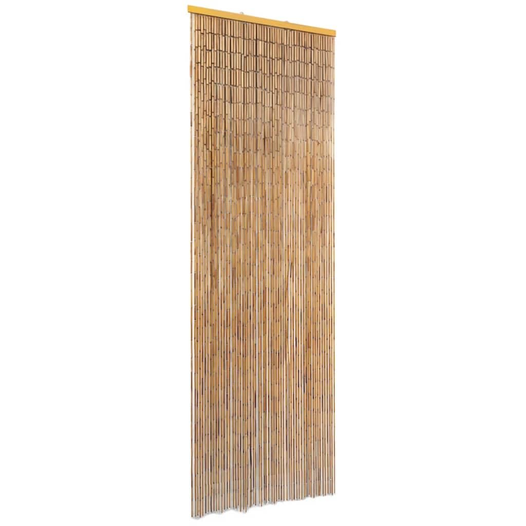 vidaXL Insect Door Curtain Bamboo 22&quot;x72.8&quot;