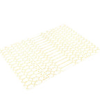 Jonathan Y Smb108J-8 Ourika Moroccan Geometric Textured Weave Indoor Outdoor Area-Rug, Coastal,Traditional,Transitional Easy Clean,Bedroom,Kitchen,Backyard,Patio, Non-Shed, Cream/Yellow, 8 X 10