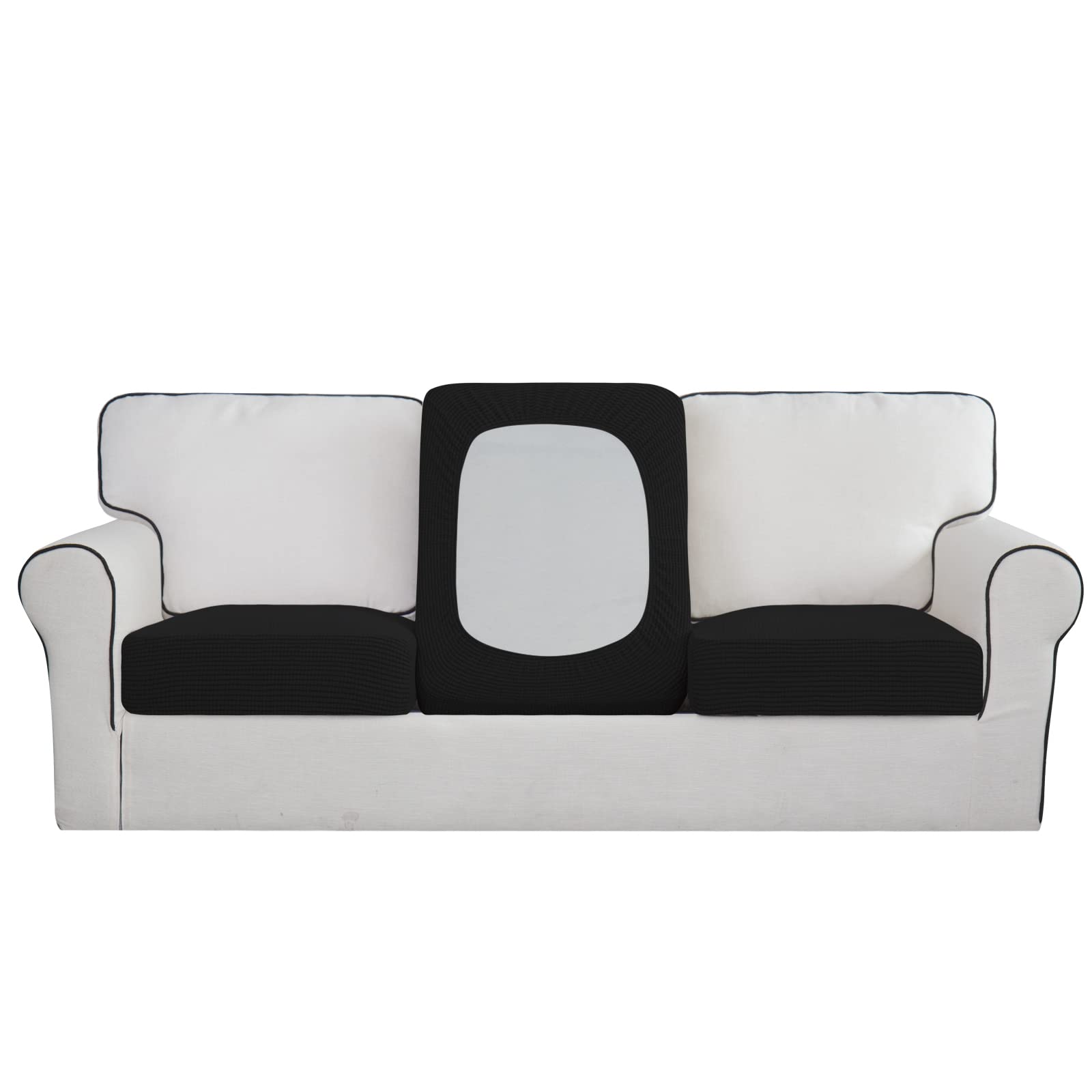 Easy-Going Stretch Individual Chair Couch Cushion Cover Sofa Cushion Furniture Protector Sofa Slipcover Soft Flexibility With El