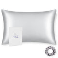 Alaska Bear 100% Pure Mulberry Silk Pillowcase For Curly Hair Women Mother Her Grandma Pillow Slip Machine Washable Standard (1P