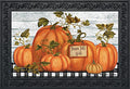 Briarwood Lane Happy Fall Y'All Pumpkins Primitive Doormat Autumn Indoor Outdoor 30' X 18'