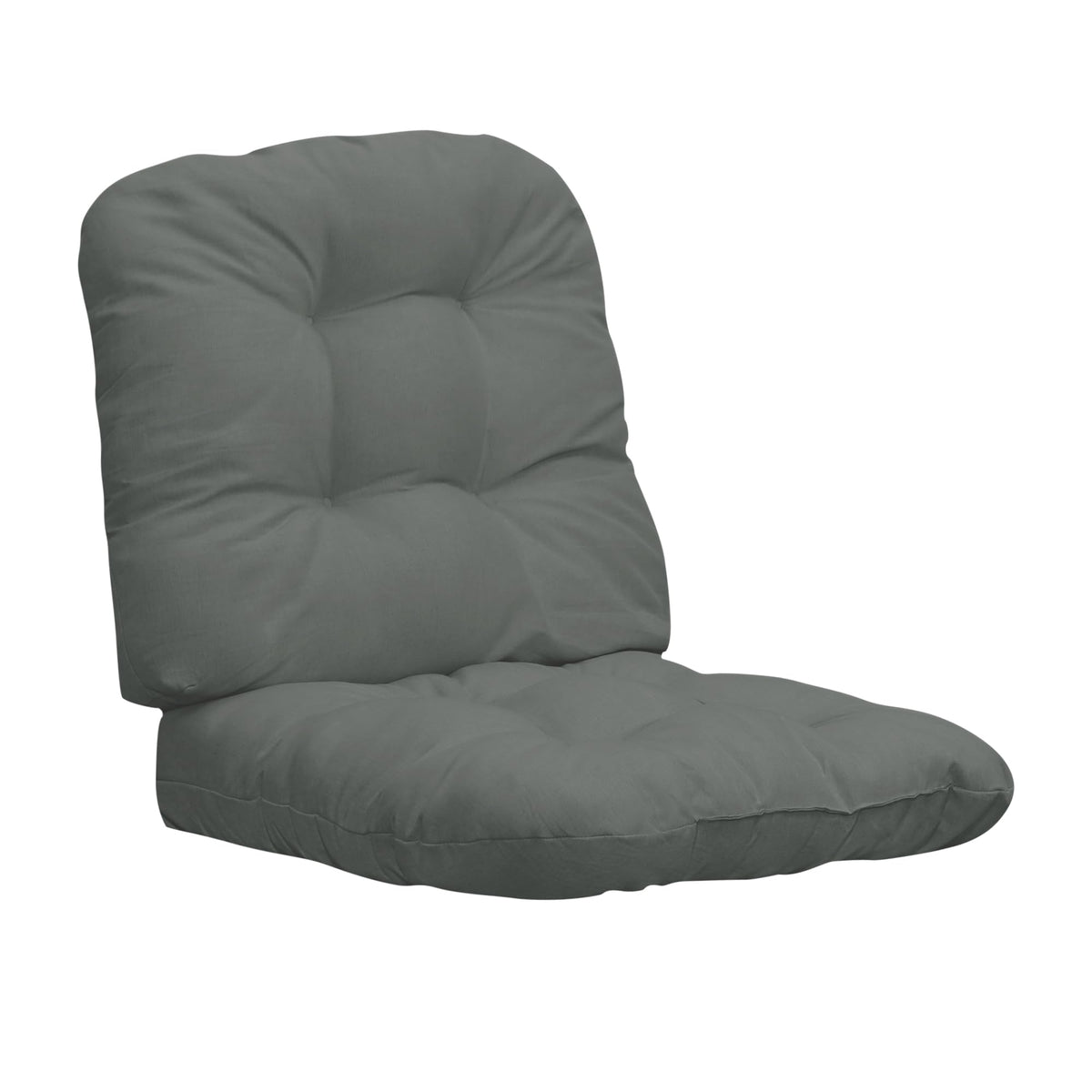 Easy-Going 2 Pack 19'X19' Outdoor Water Resistant Patio Wicker Chair Cushions Reversible Tufted Pads Seat Indoor Furniture Dar