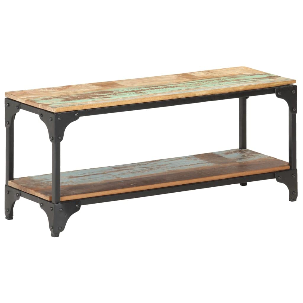 Coffee Table 35.4&quot;x11.8&quot;x15.7&quot; Solid Reclaimed Wood