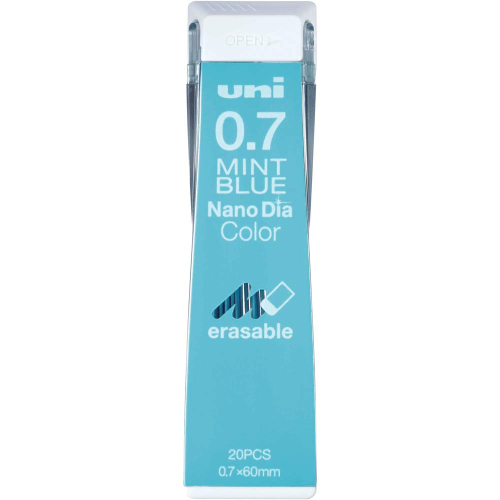 Uni Color Mechanical Pencil 0.7Mm Lead, Nanodia, Mint Blue, 0.7Mm Lead