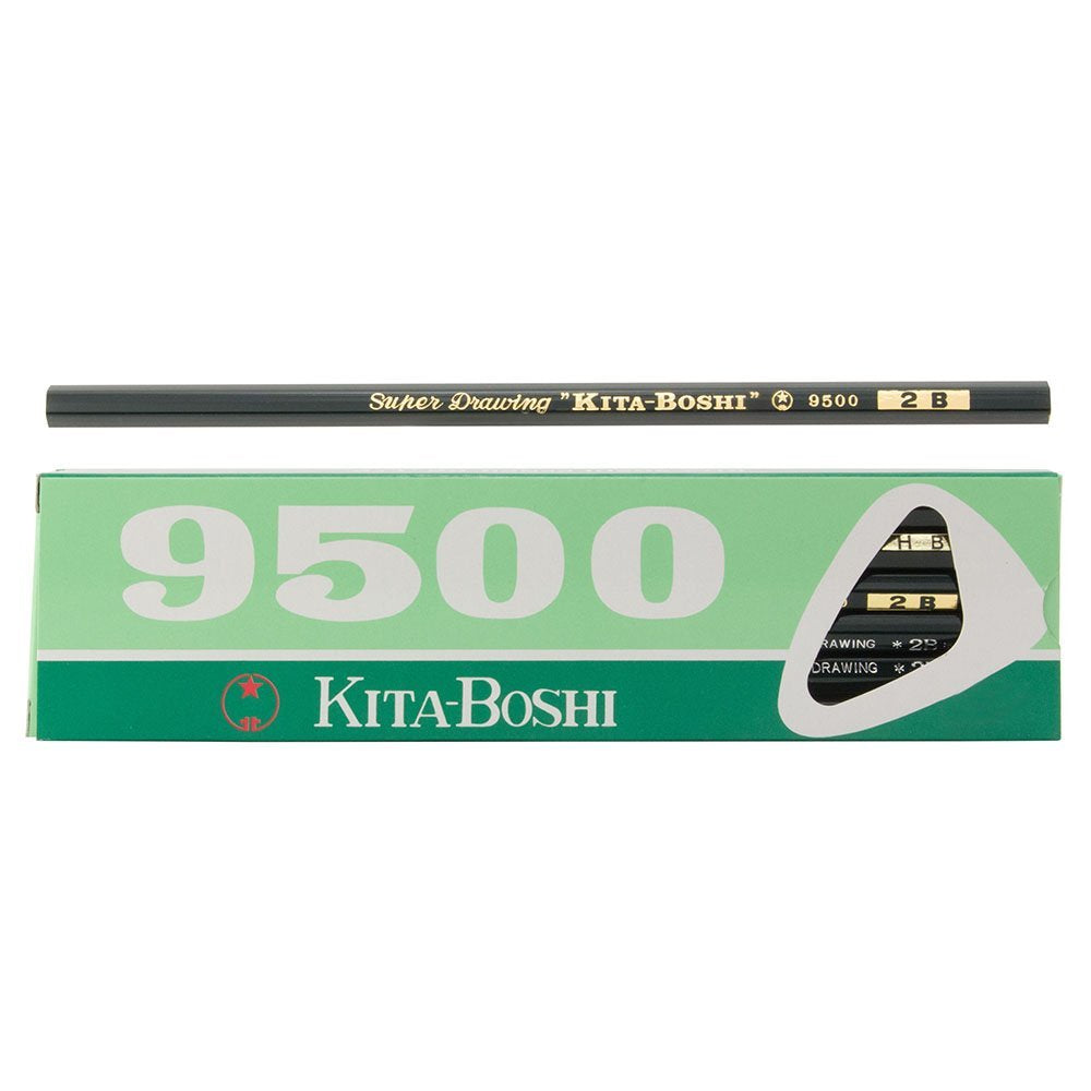 Hokusei Pencil #9500 2B 19520 Pencil For Office Writing