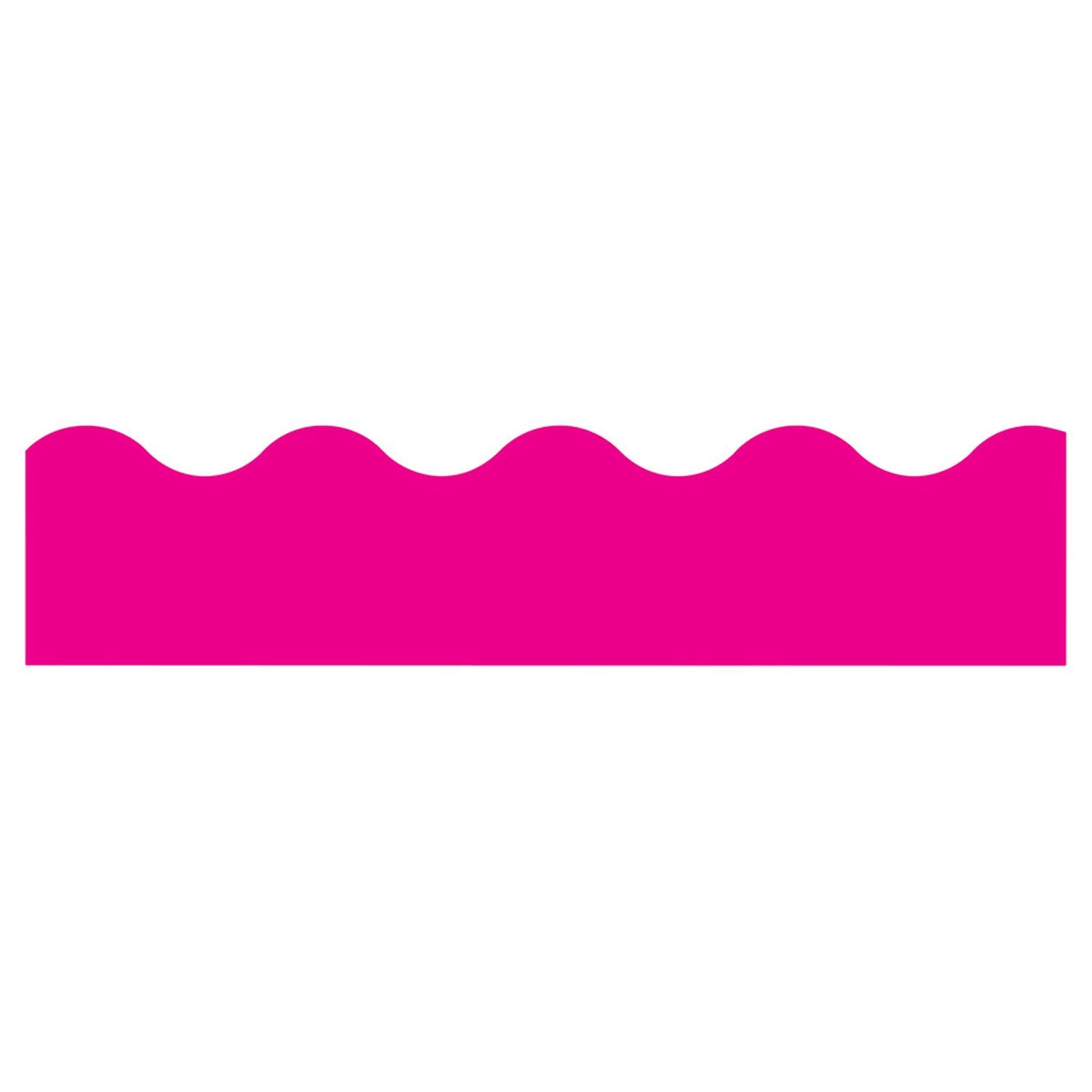 Trend Hot Pink Terrific Trimmers, Bulletin Board Borders, 39 Feet