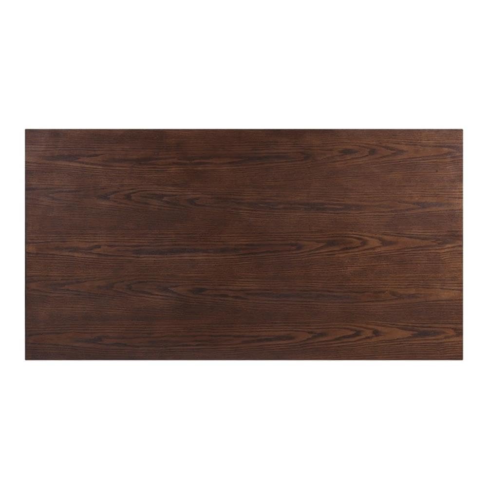 Acme Niamey Rectangular Wooden Coffee Table with Bottom Shelf in Cherry