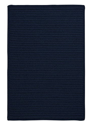 Colonial Mills Simply Home Solid Navy 7Ft X 9Ft