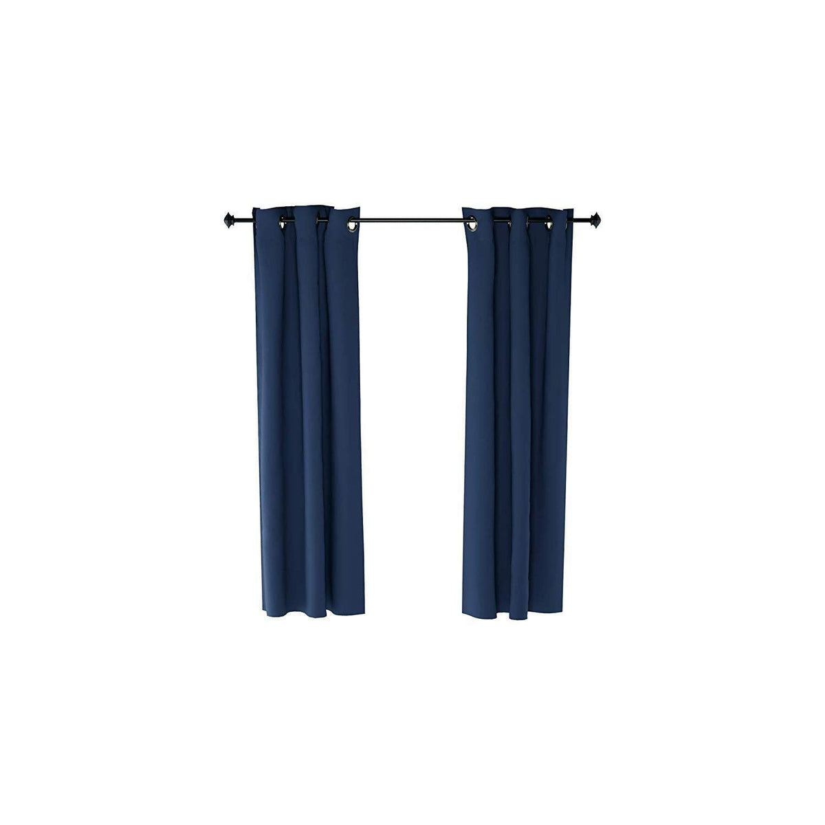 Furinno Collins Curtain 52X84 Inches, Dark Blue