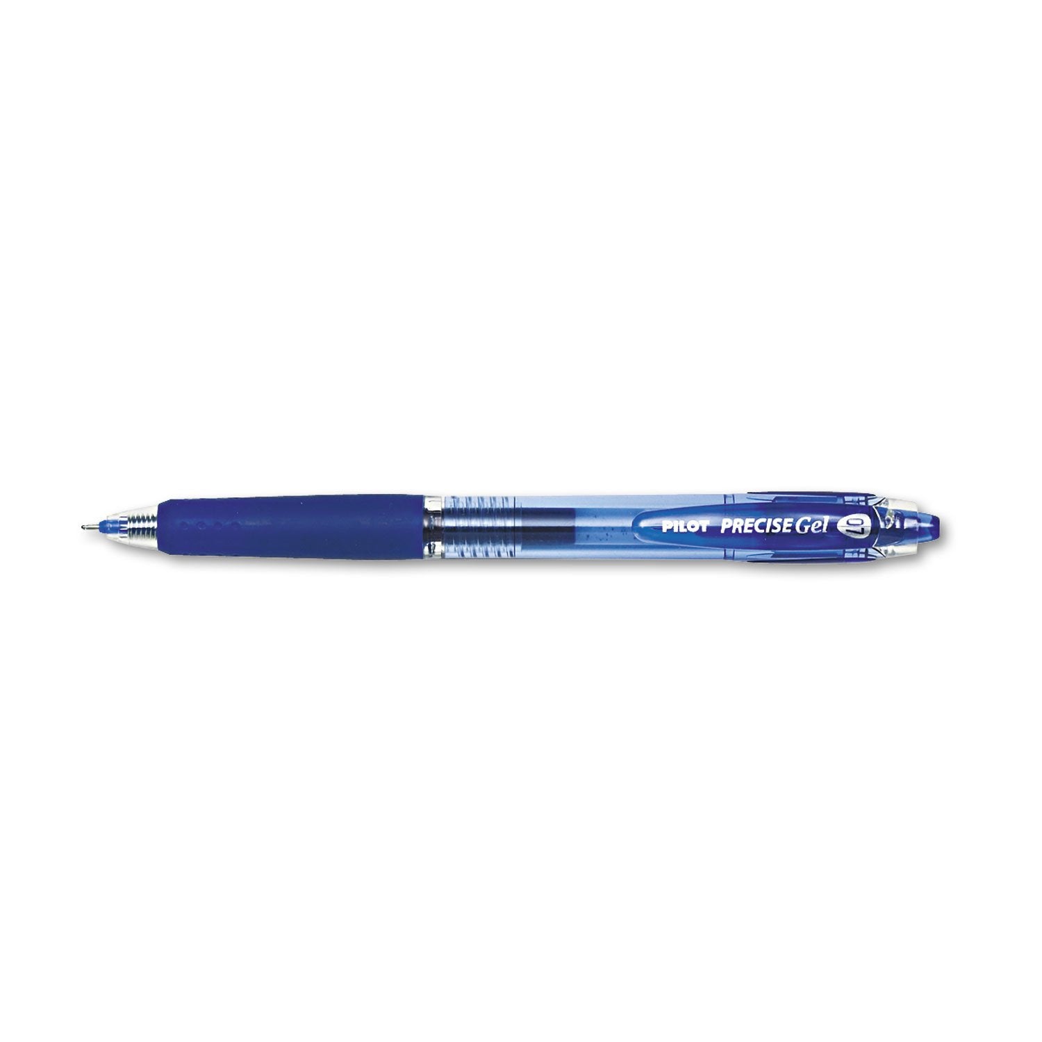 Pilot Precise Gel Begreen Rt Roller Ball Pen, Blue Ink, 0.7Mm, Dozen (15002)