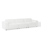 Modway EEI-4112-WHI Restore 3-Piece Sectional Sofa, White