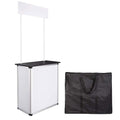 Yescom Popup Promotional Counter Table Booth Portable Demo Display Banner Stand Tradeshow Countertop Aluminum Frame