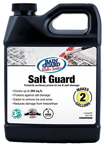 Rain Guard Water Sealers Sp-1004 Salt Guard Concentrate Makes 2 Gallons - Clear Natural Finish - Penetrating Protection For Conc
